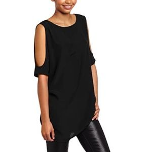 NWT BB Dakota Black Cold Shoulder Dress